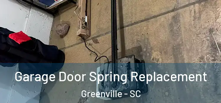  Garage Door Spring Replacement Greenville - SC