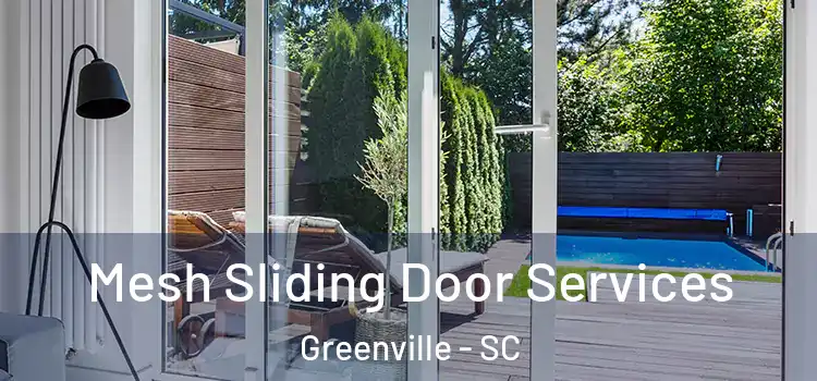 Mesh Sliding Door Services Greenville - SC